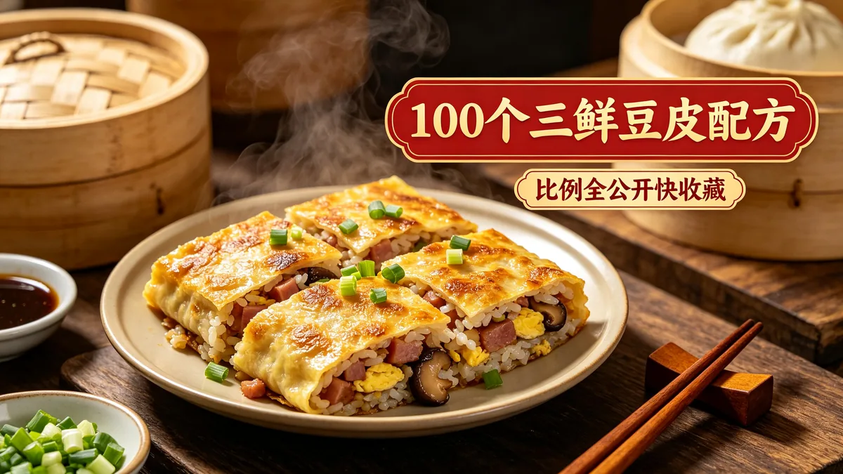 100个三鲜豆皮配方 比例全公开快收藏