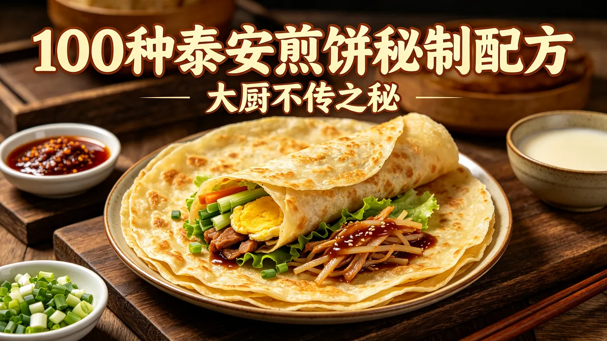100种泰安煎饼秘制配方 大厨不传之秘
