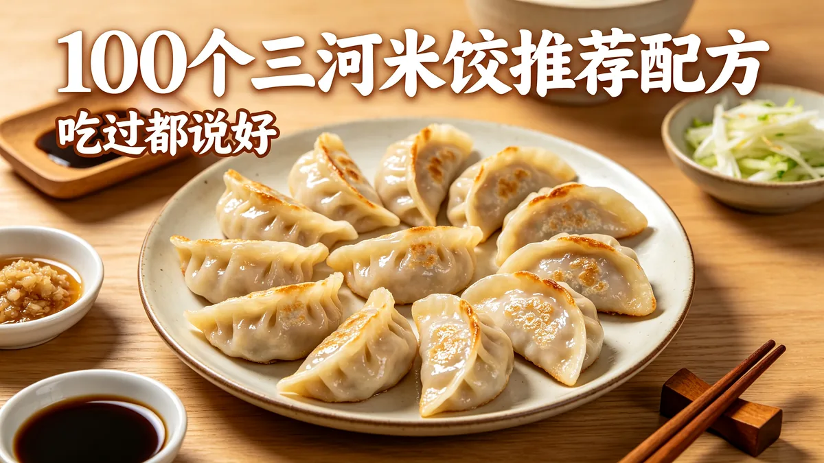 100个三河米饺推荐配方 吃过都说好