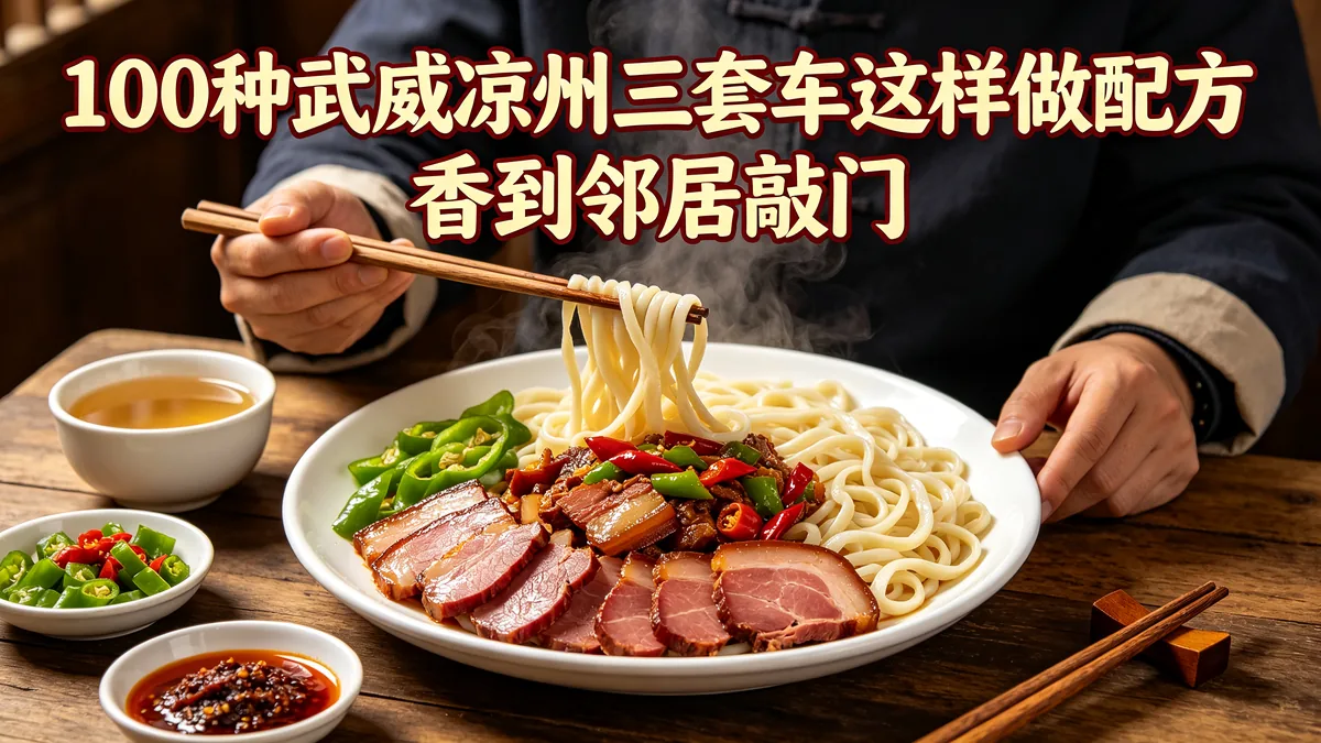 100种武威凉州三套车这样做配方 香到邻居敲门