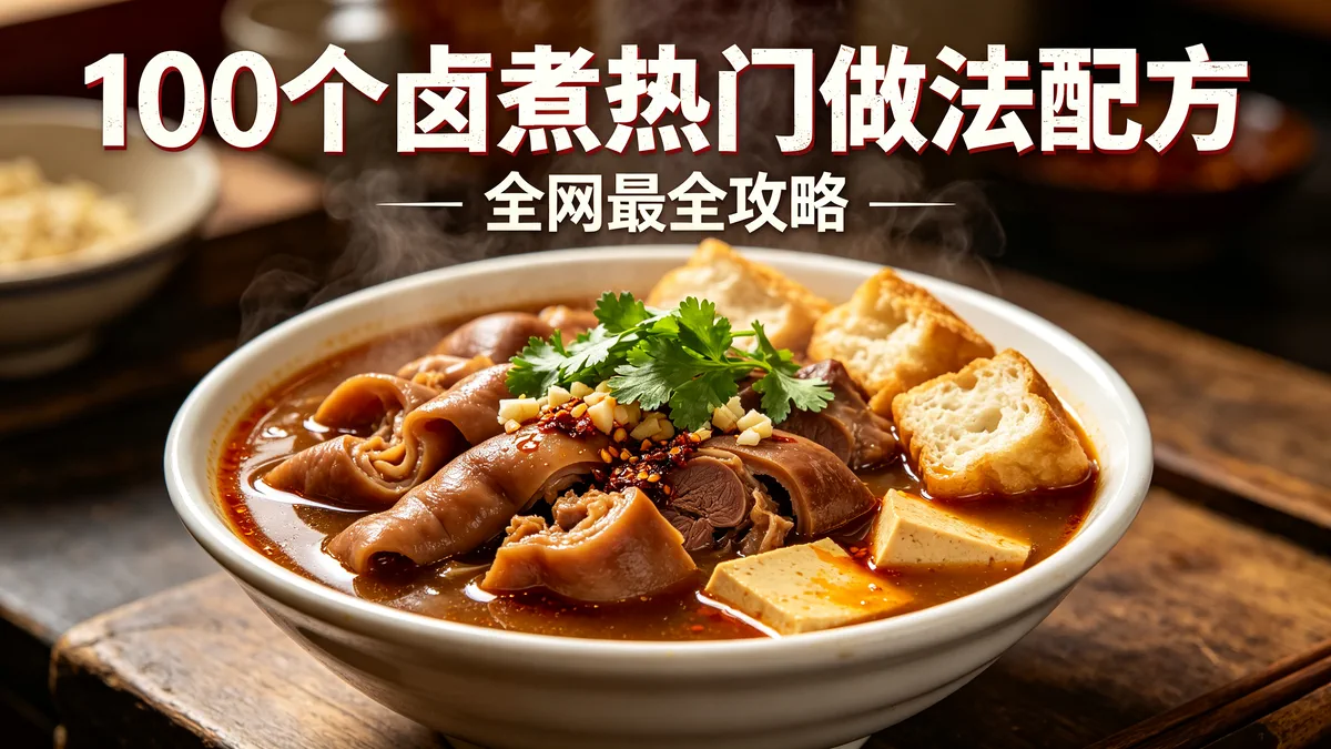 100个卤煮热门做法配方 全网最全攻略