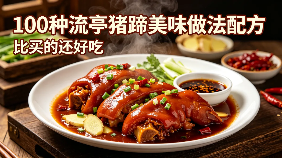100种流亭猪蹄美味做法配方 比买的还好吃
