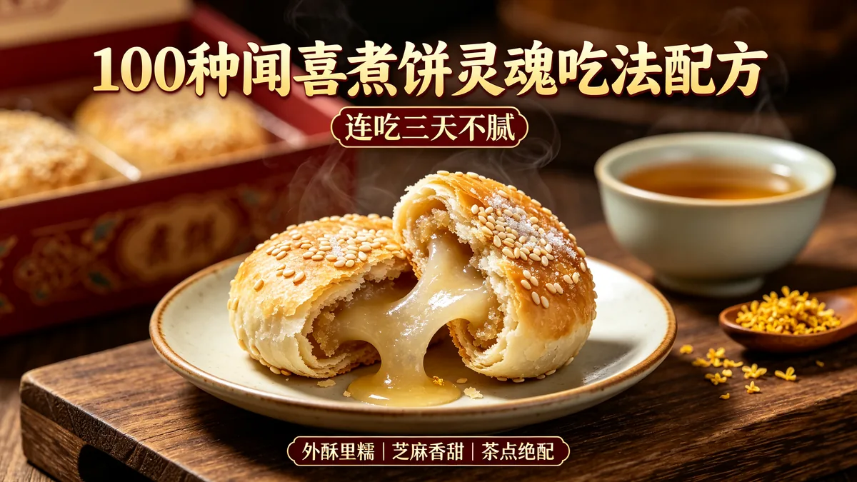 100种闻喜煮饼灵魂吃法配方 连吃三天不腻