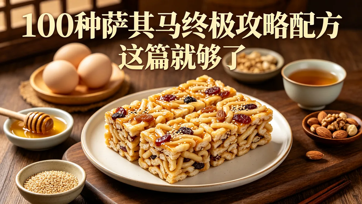 100种萨其马终极攻略配方 这篇就够了
