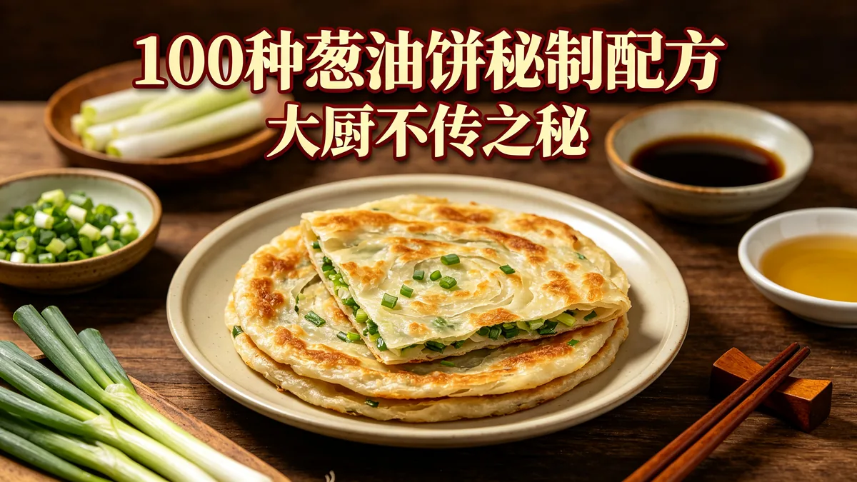 100种葱油饼秘制配方 大厨不传之秘
