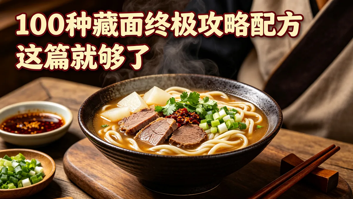 100种藏面终极攻略配方 这篇就够了