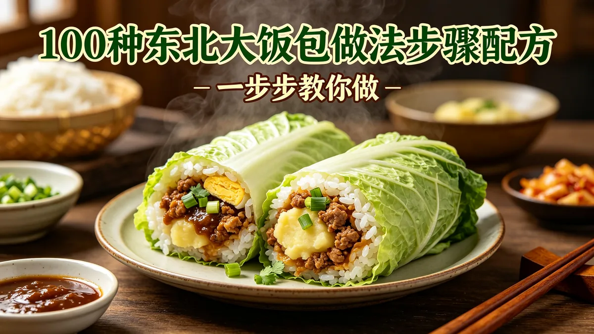 100种东北大饭包做法步骤配方 一步步教你做