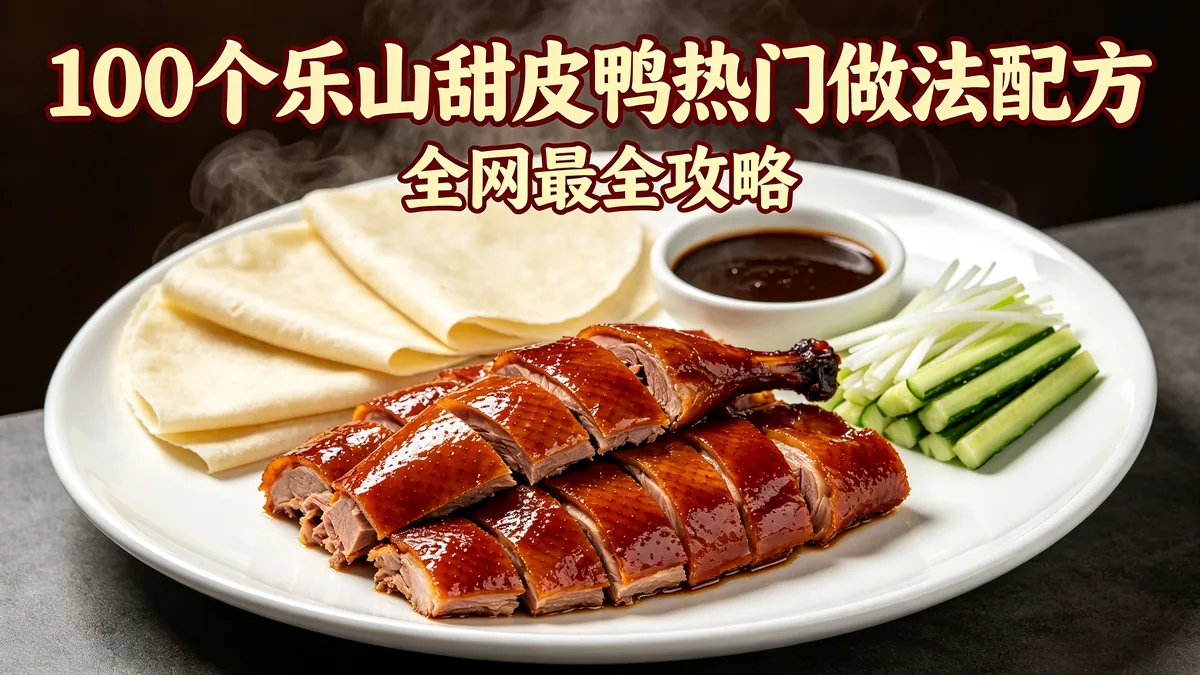 100个乐山甜皮鸭热门做法配方 全网最全攻略