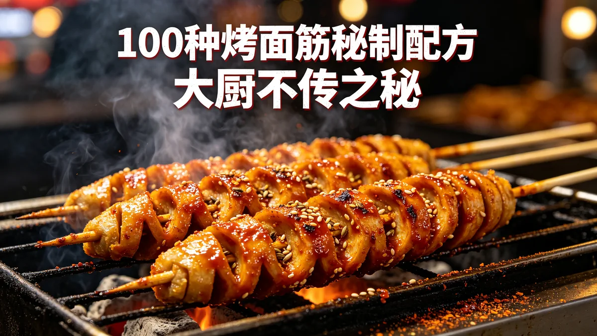 100种烤面筋秘制配方 大厨不传之秘