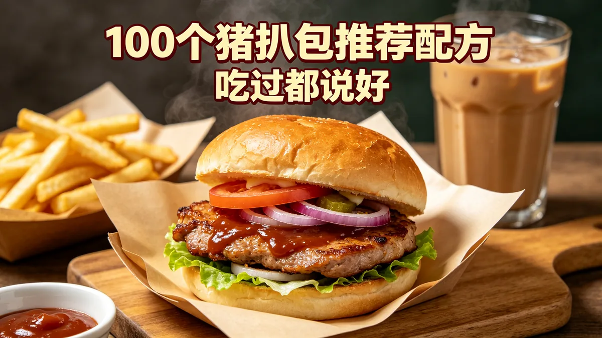 100个猪扒包推荐配方 吃过都说好