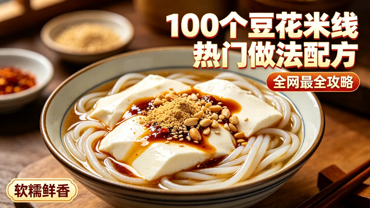 100个豆花米线热门做法配方 全网最全攻略