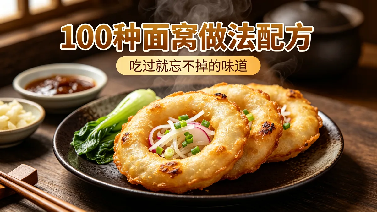 100种面窝做法配方 吃过就忘不掉的味道