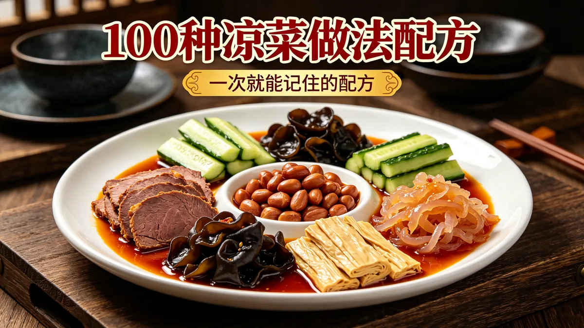 100种凉菜做法配方 一次就能记住的配方