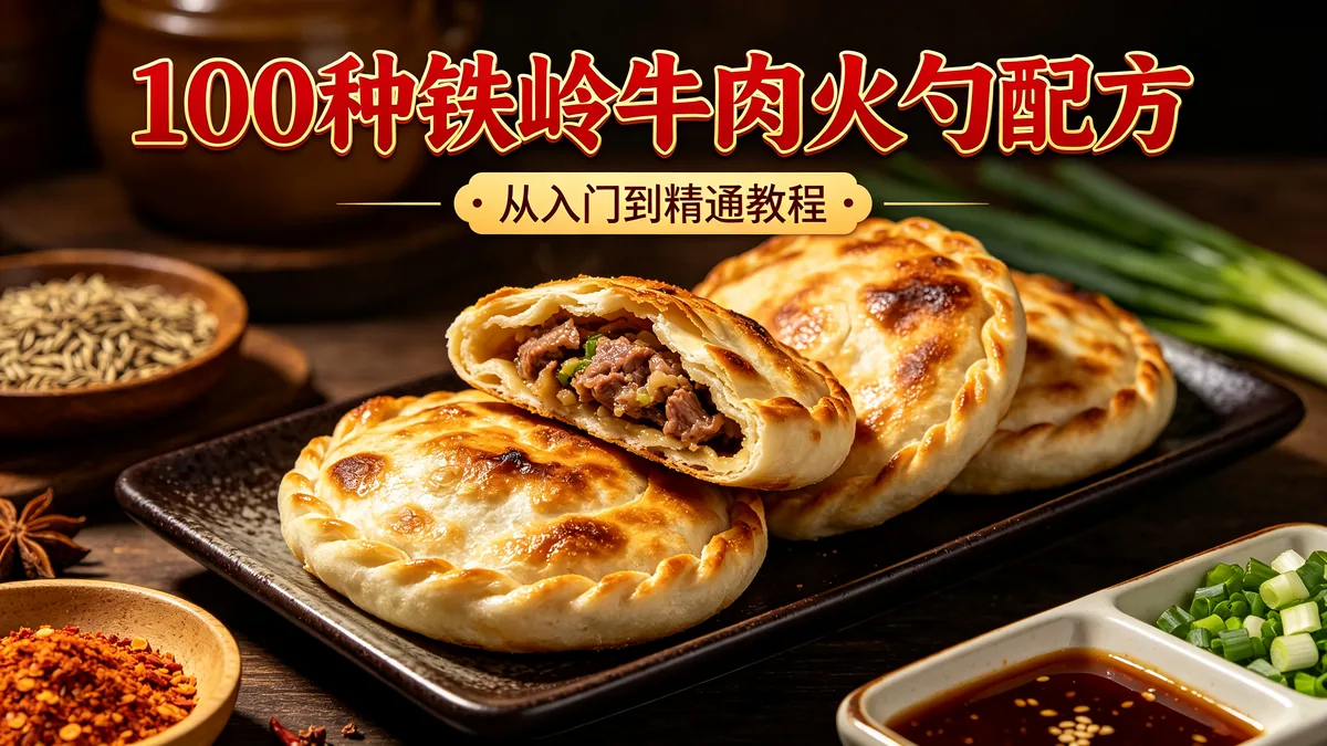 100种铁岭牛肉火勺配方 从入门到精通教程