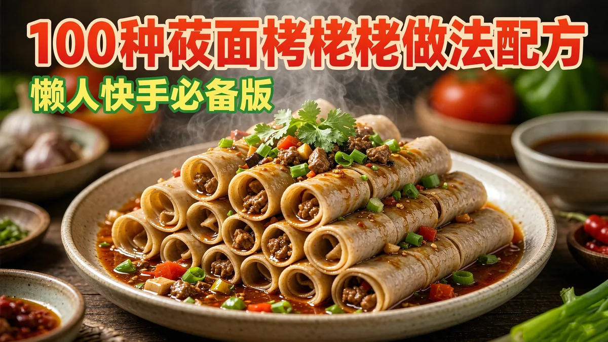 100种莜面栲栳栳做法配方 懒人快手必备版
