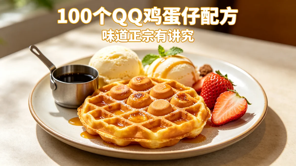100个QQ鸡蛋仔配方 味道正宗有讲究