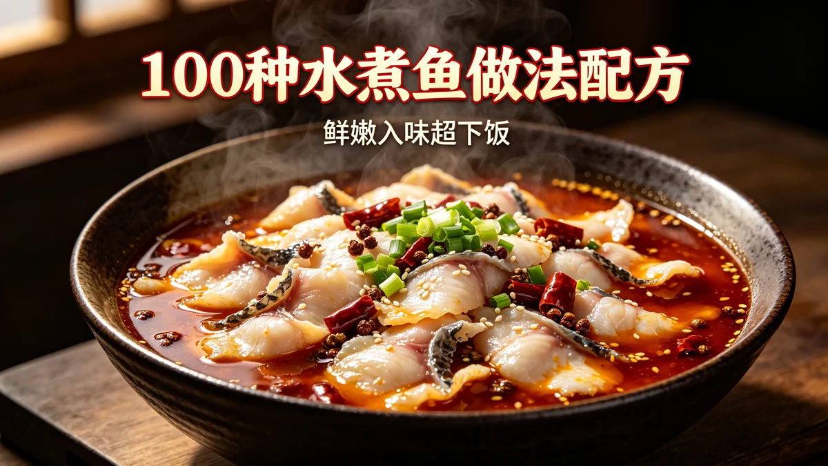 100种水煮鱼做法配方 鲜嫩入味超下饭
