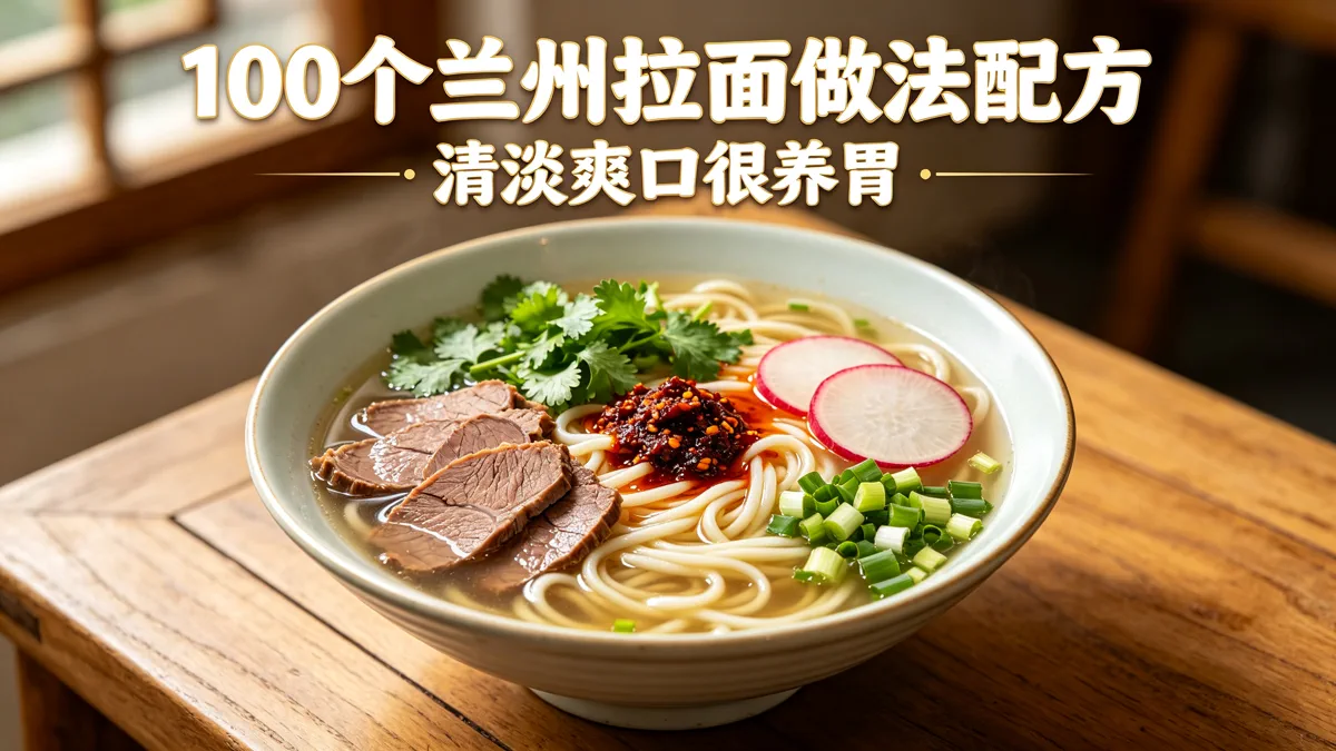 100个兰州拉面做法配方 清淡爽口很养胃