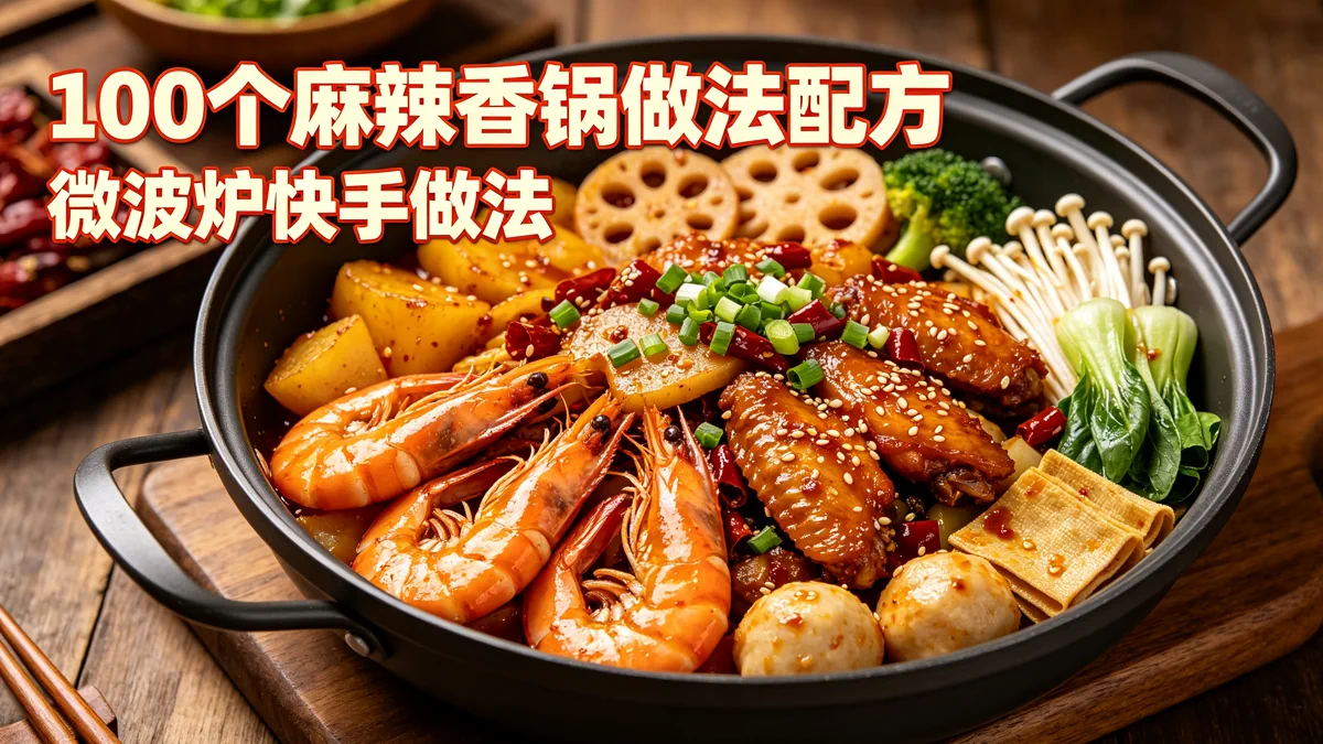100个麻辣香锅做法配方 微波炉快手做法