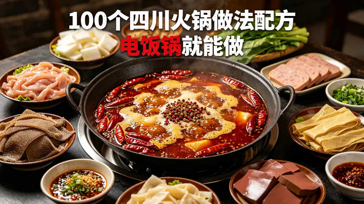 100个四川火锅做法配方 电饭锅就能做