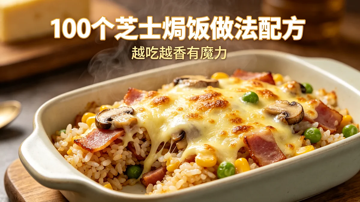 100个芝士焗饭做法配方 越吃越香有魔力