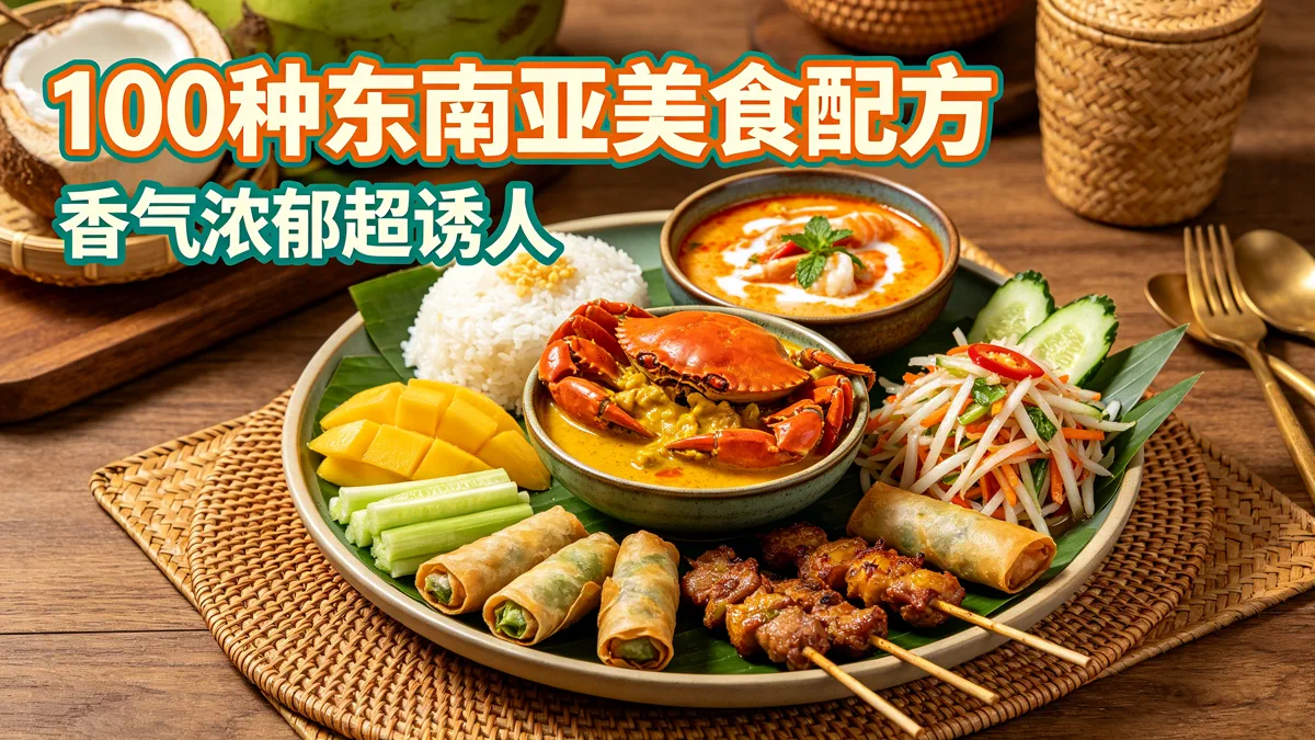 100种东南亚美食配方 香气浓郁超诱人