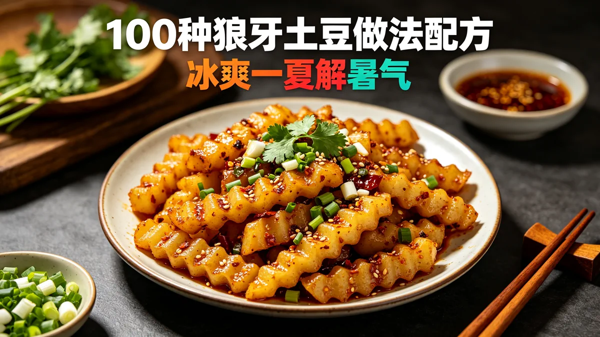100种狼牙土豆做法配方 冰爽一夏解暑气