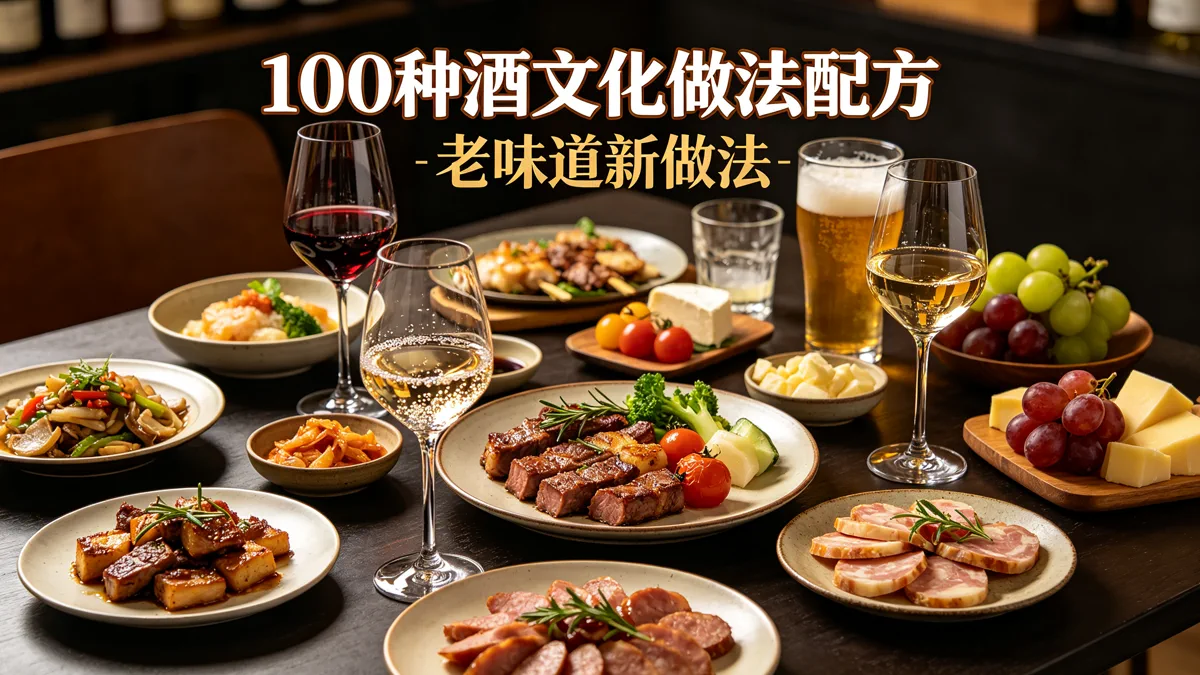 100种酒文化做法配方 老味道新做法