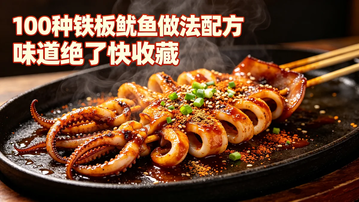 100种铁板鱿鱼做法配方 味道绝了快收藏
