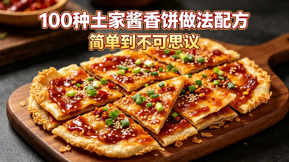 100种土家酱香饼做法配方 简单到不可思议