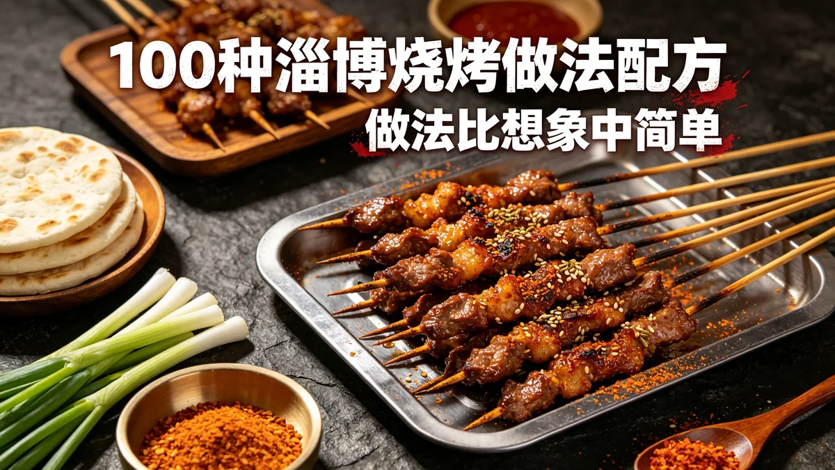 100种淄博烧烤做法配方 做法比想象中简单