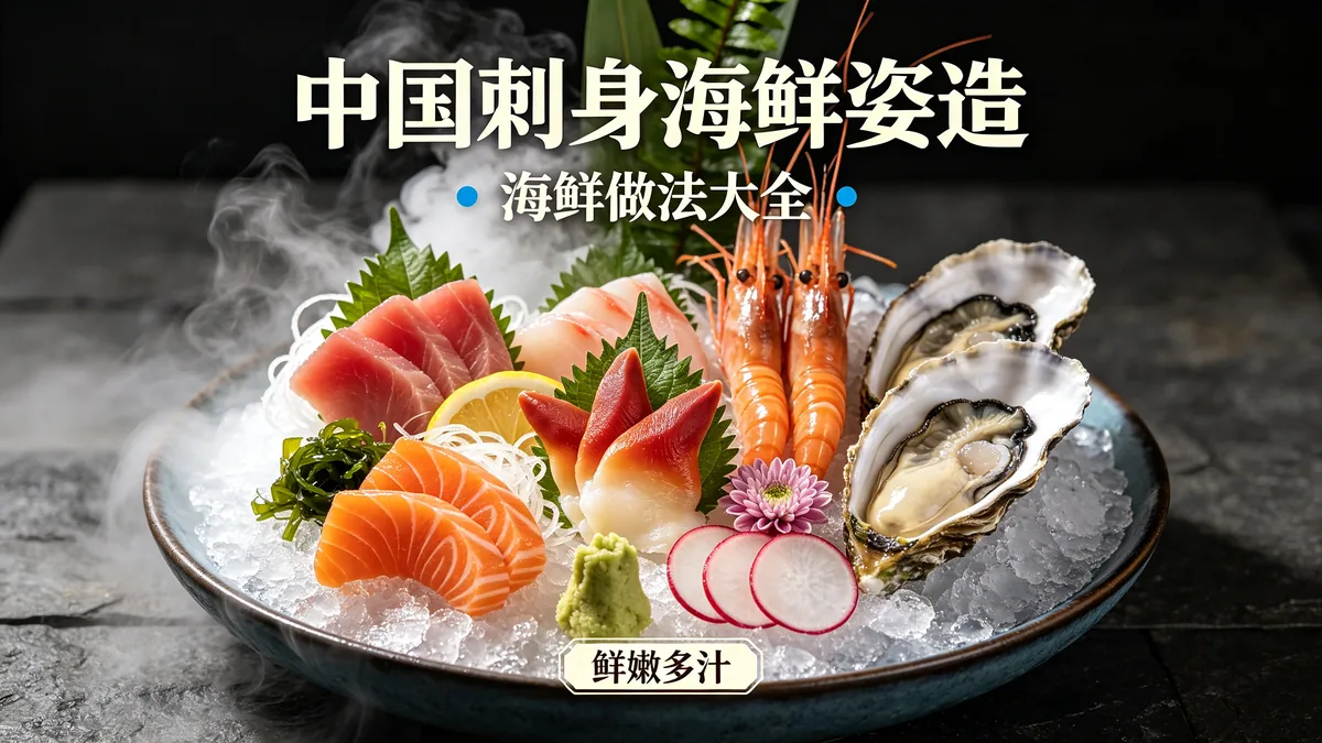 中国刺身海鲜姿造 海鲜做法大全 鲜嫩多汁配图