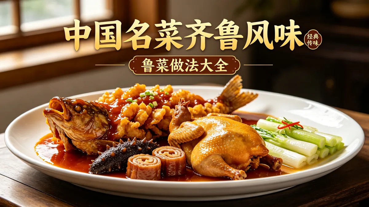中国名菜齐鲁风味 鲁菜做法大全 经典传统味配图