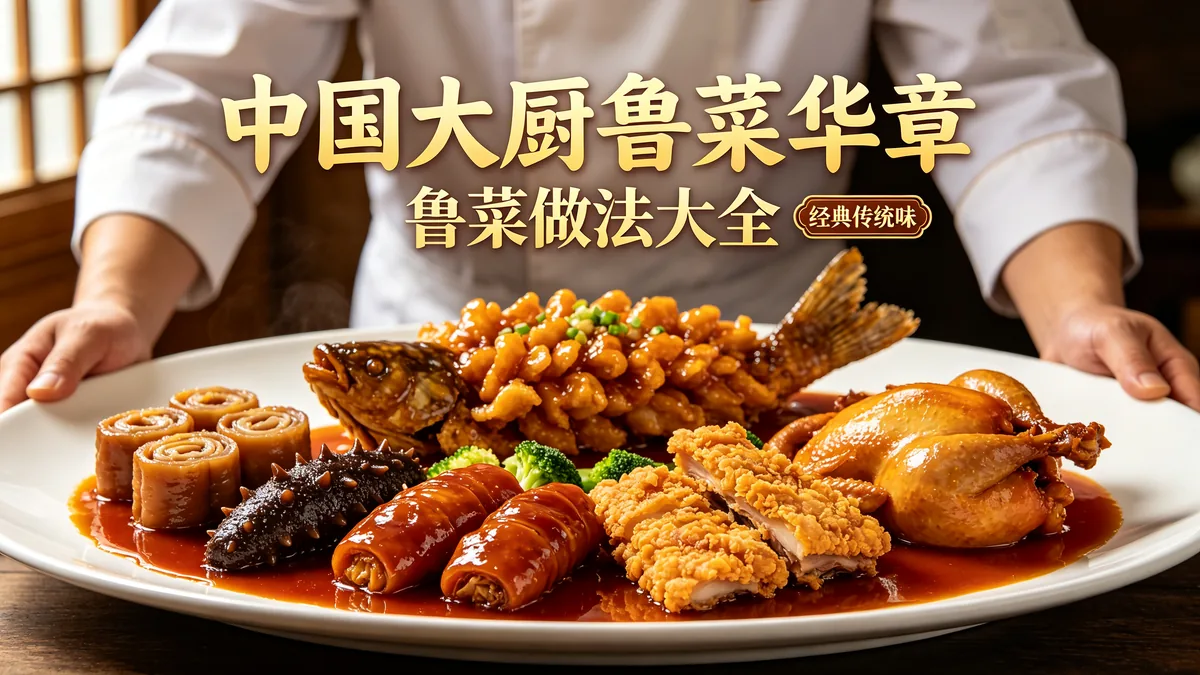 中国大厨鲁菜华章 鲁菜做法大全 经典传统味配图