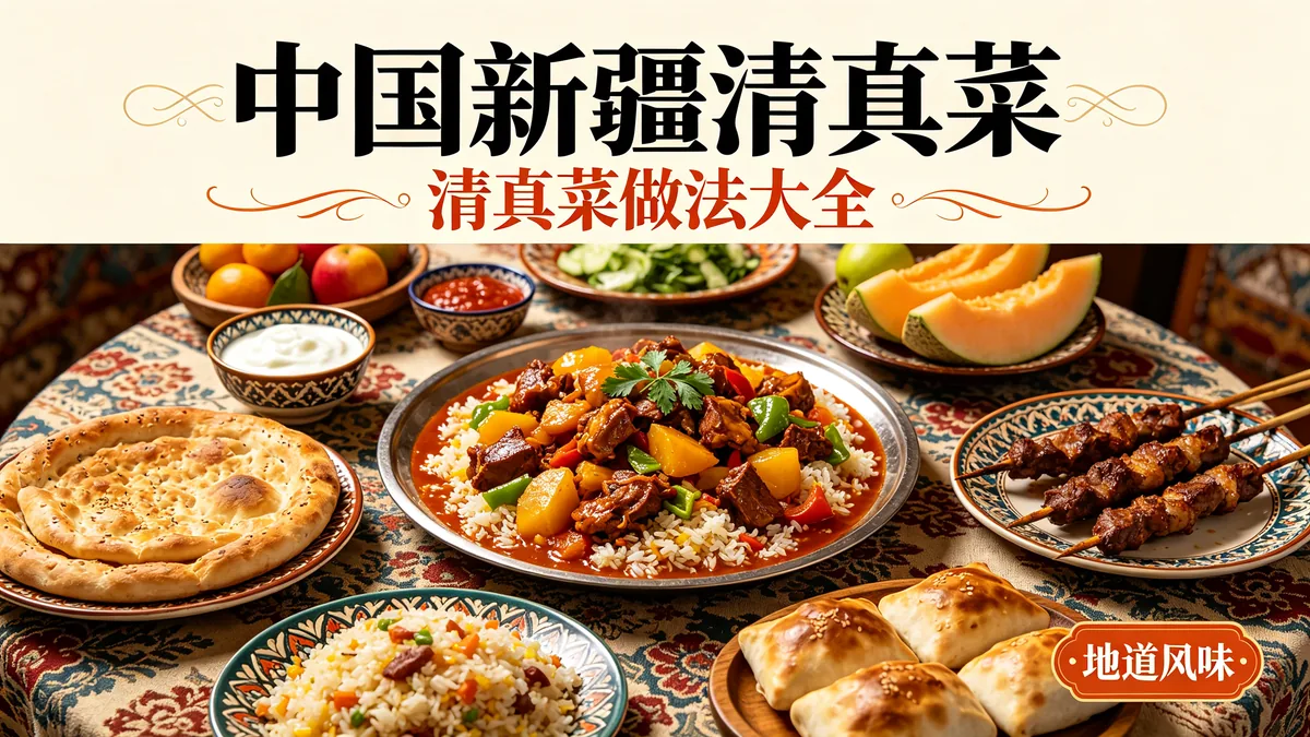 中国新疆清真菜 清真菜做法大全 地道风味配图