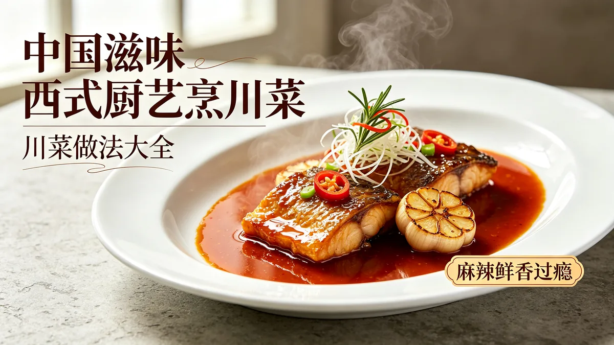 中国滋味西式厨艺烹川菜 川菜做法大全 麻辣鲜香过瘾配图