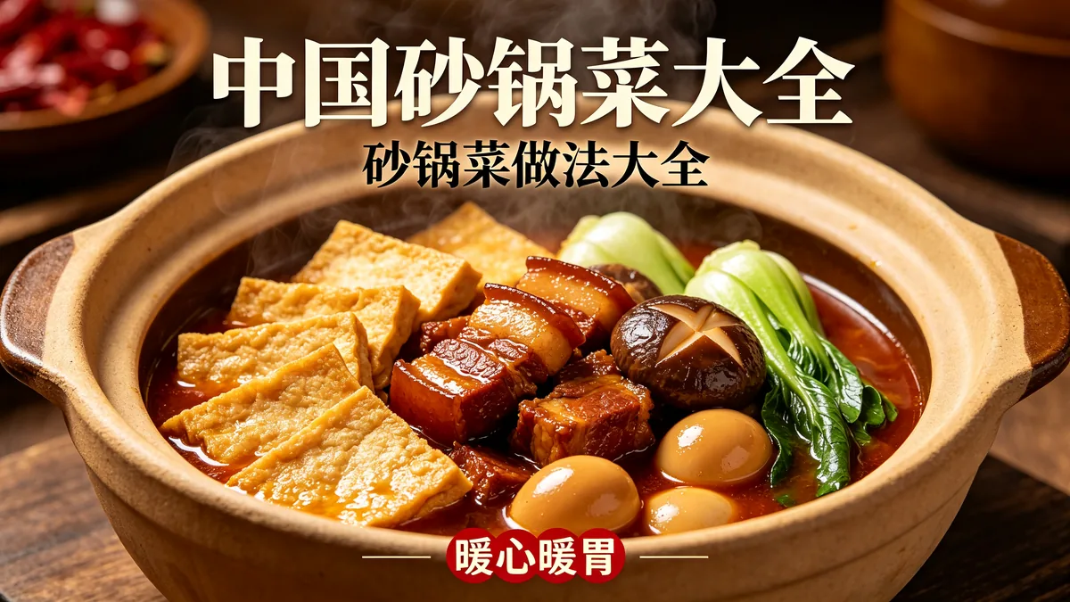 中国砂锅菜大全 砂锅菜做法大全 暖心暖胃配图