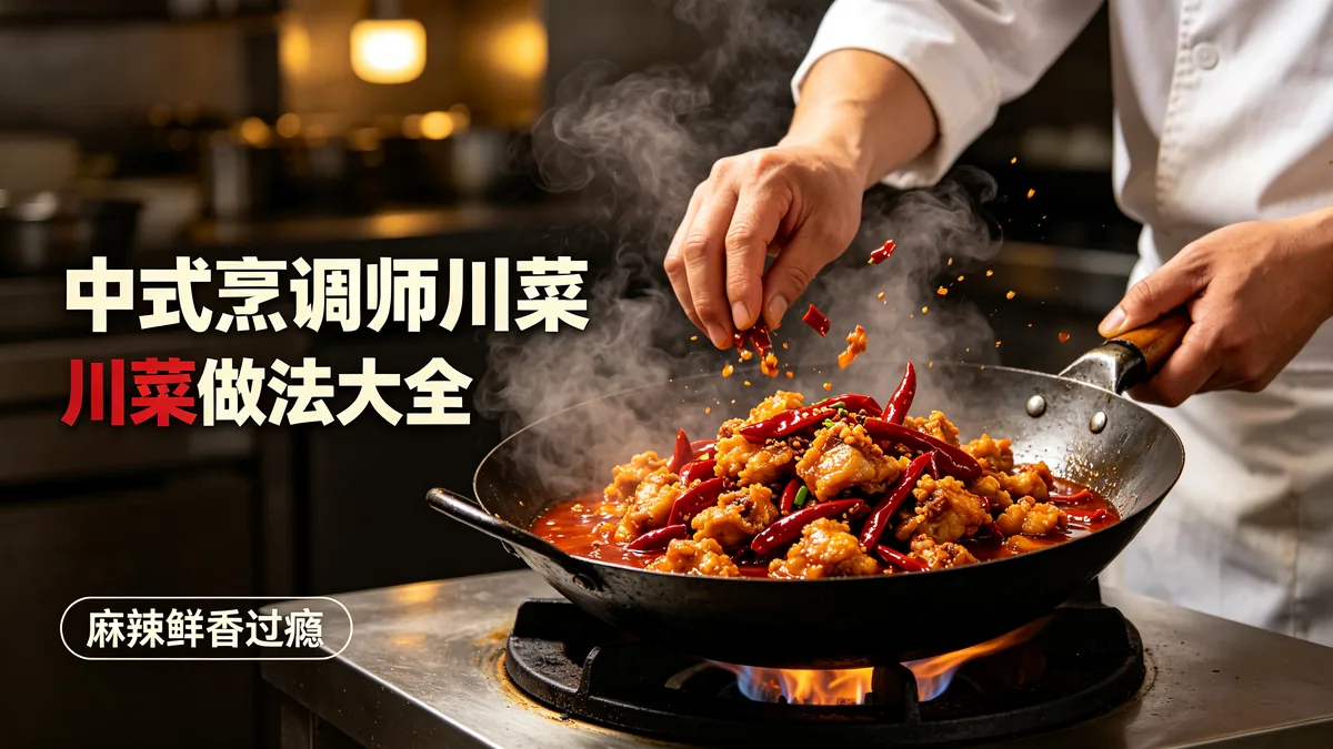 中式烹调师川菜 川菜做法大全 麻辣鲜香过瘾配图