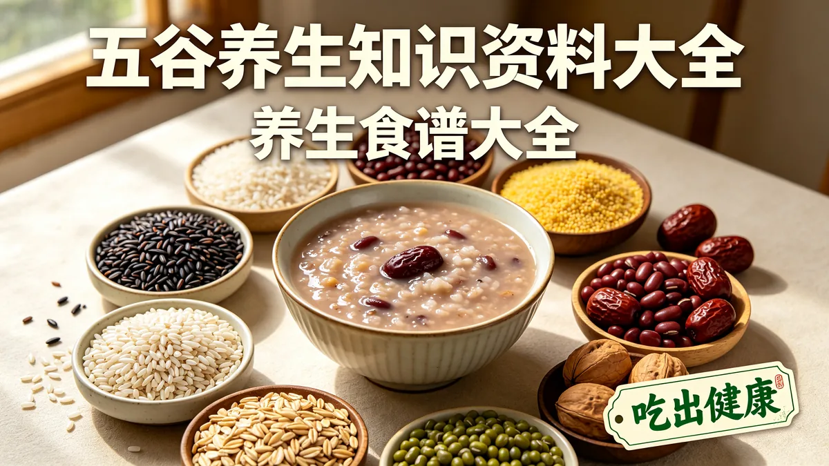 五谷养生知识资料大全 养生食谱大全 吃出健康配图