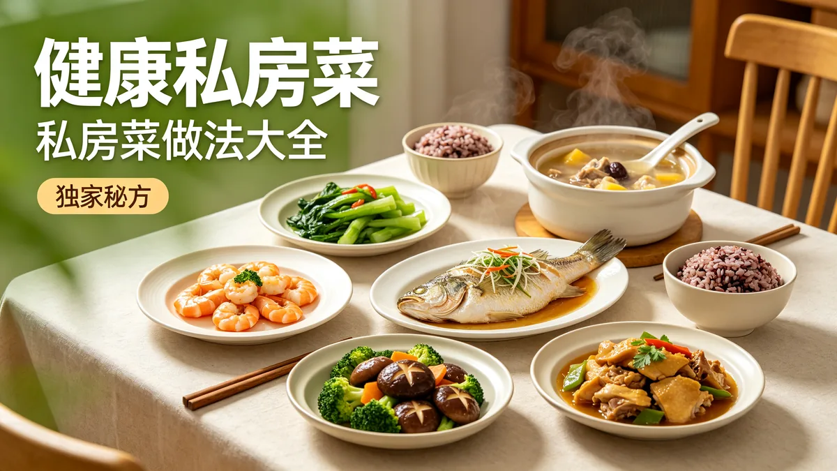 健康私房菜 私房菜做法大全 独家秘方配图