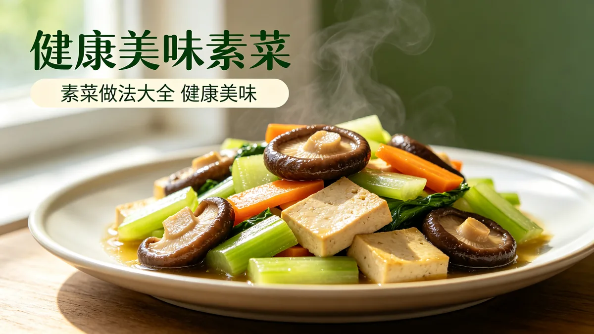 健康美味素菜 素菜做法大全 健康美味配图