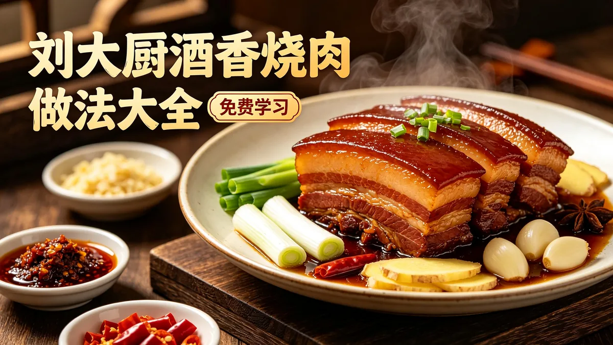 刘大厨酒香烧肉 做法大全 免费学习配图