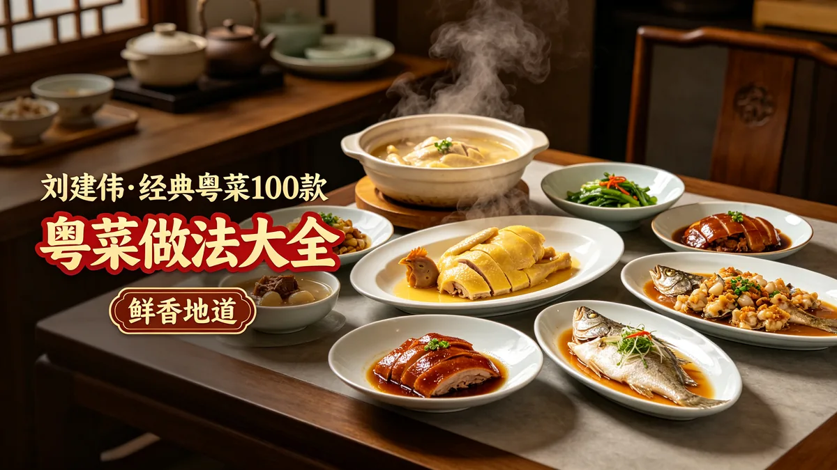 刘建伟.经典粤菜100款 粤菜做法大全 鲜香地道配图