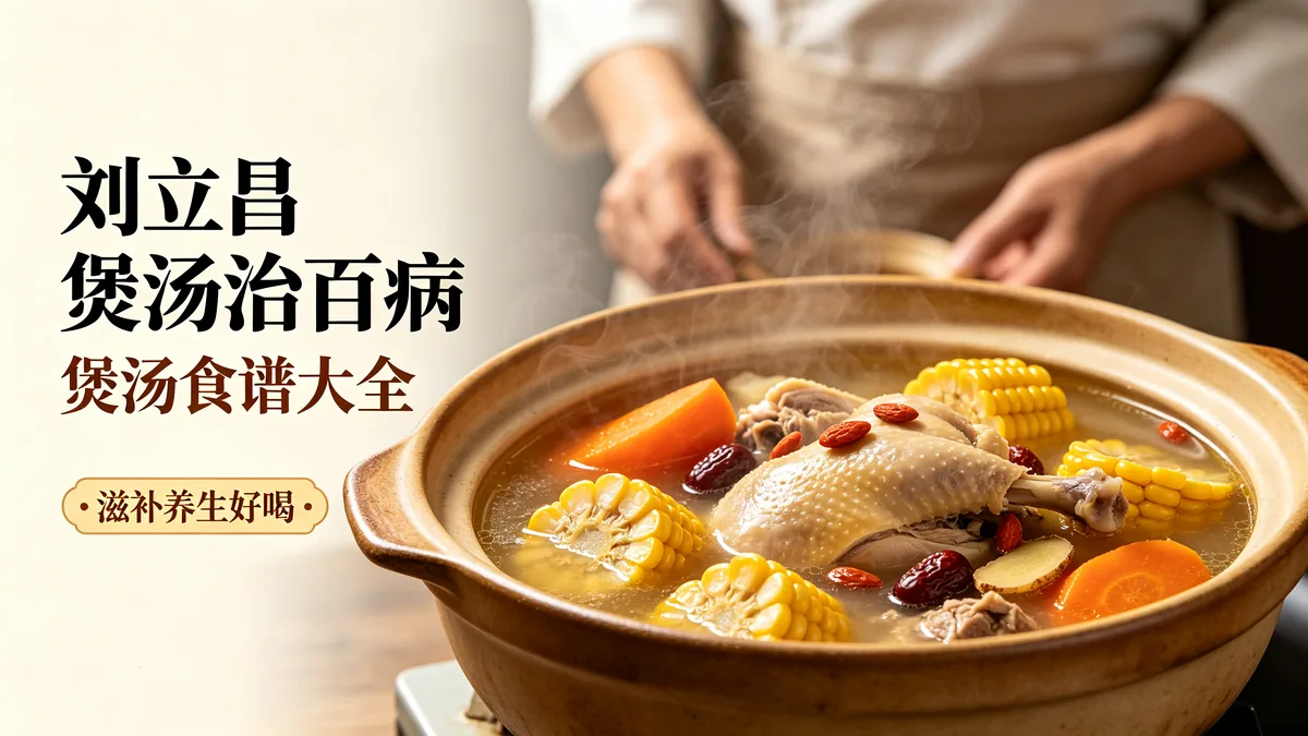 刘立昌.煲汤治百病 煲汤食谱大全 滋补养生好喝配图