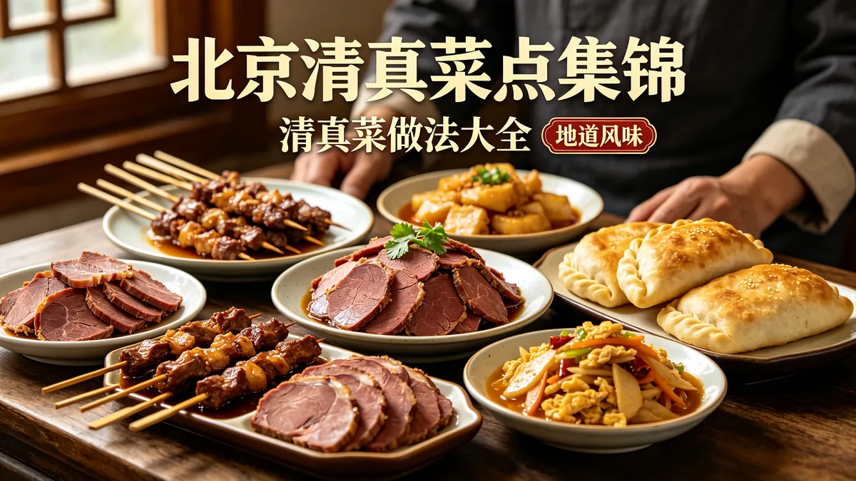 北京清真菜点集锦 清真菜做法大全 地道风味配图