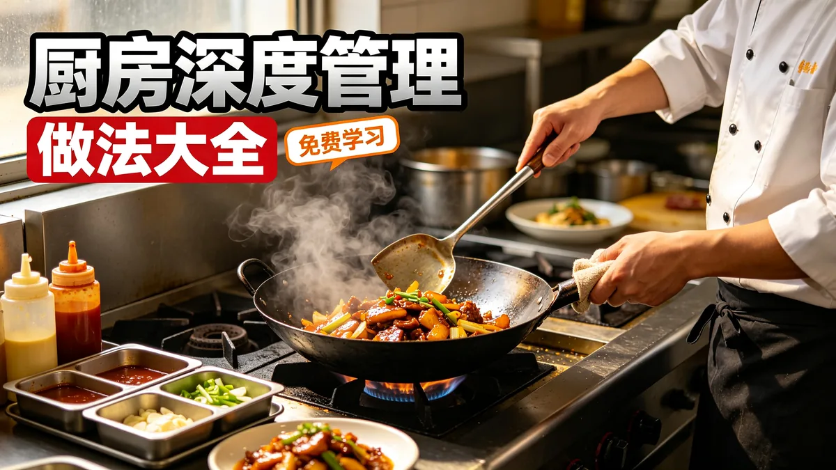 厨房深度管理 做法大全 免费学习配图