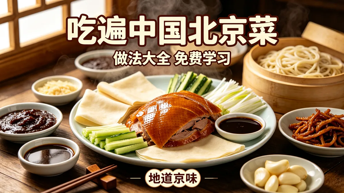 吃遍中国北京菜 做法大全 免费学习配图