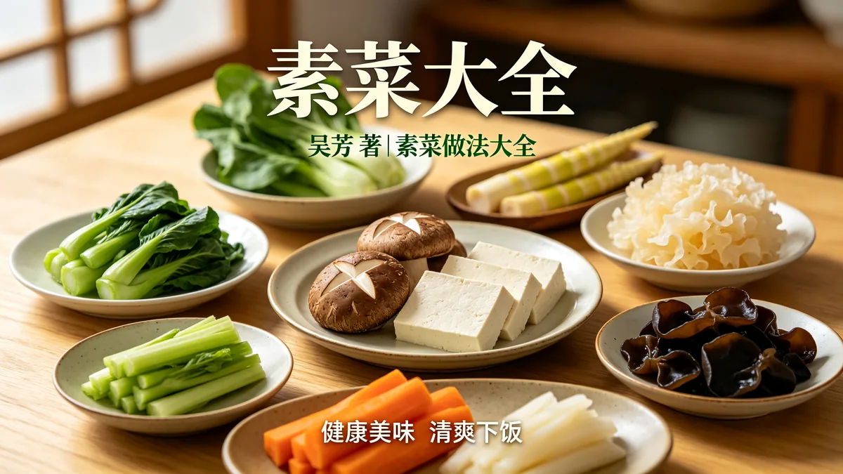 吴芳.素菜大全 素菜做法大全 健康美味配图