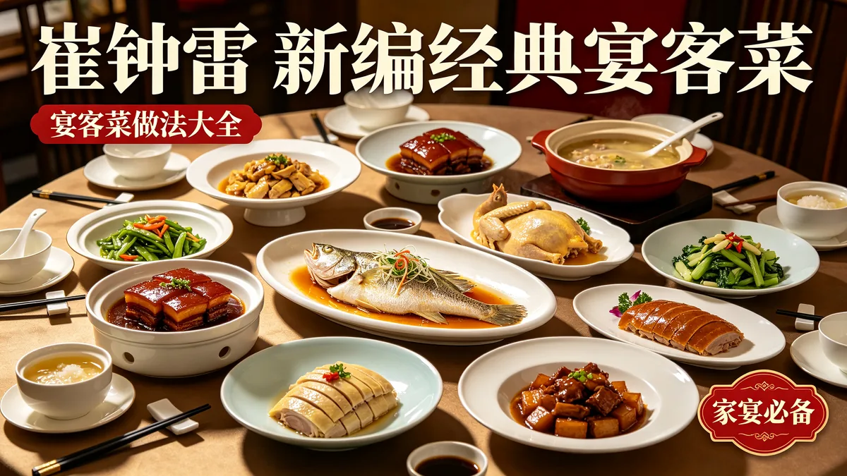 崔钟雷.新编经典宴客菜 宴客菜做法大全 家宴必备配图