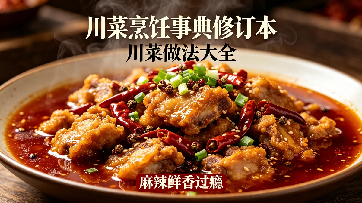 川菜烹饪事典修订本 川菜做法大全 麻辣鲜香过瘾配图